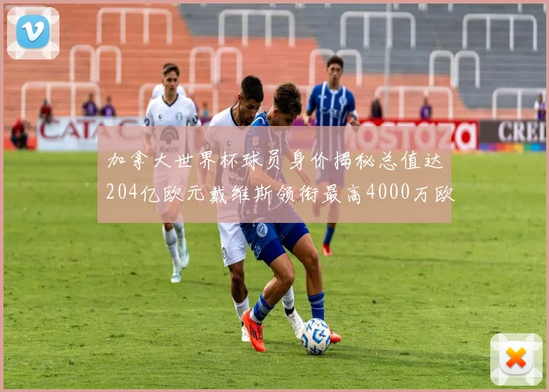 加拿大世界杯球员身价揭秘总值达204亿欧元戴维斯领衔最高4000万欧